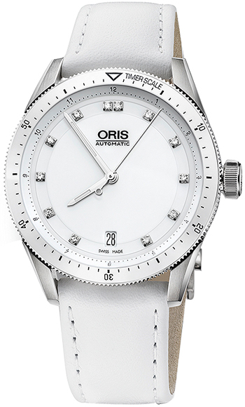 Oris Artix GT Date Diamonds Ladies Watch Model 733 7671 4196 LS